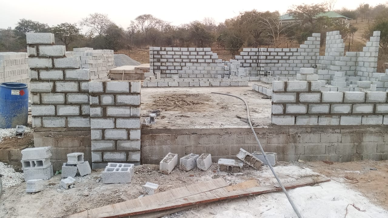 Later wall construction progress